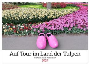 Auf Tour im Land der Tulpen (Wandkalender 2024 DIN A2 quer), CALVENDO Monatskalender von Glockenblume,  Sarafina