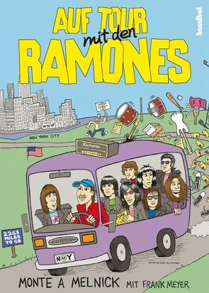 Auf Tour mit den Ramones von Melnick,  Monte A, Tepper,  Alan