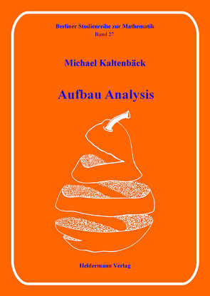 Aufbau Analysis von Kaltenbäck,  Michael