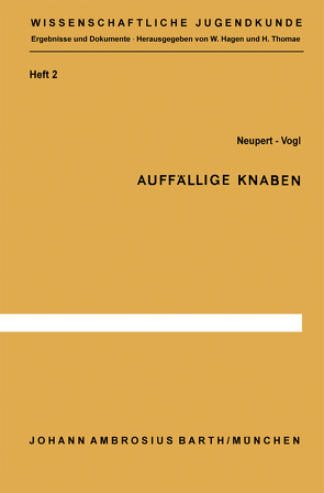 Auffällige Knaben von Neupert,  S., Vogl,  G.