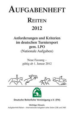 Aufgabenheft – Reiten 2012 (Nationale Aufgaben)