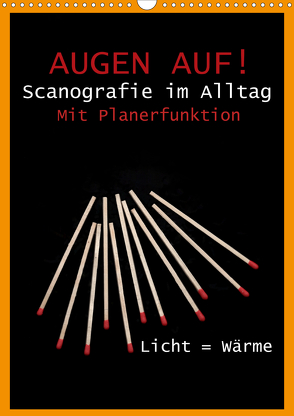 Augen auf! Scanografie im Alltag (Wandkalender 2021 DIN A3 hoch) von Marten,  Martina