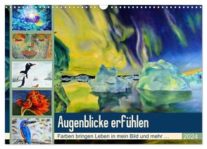 Augenblicke erfühlen (Wandkalender 2024 DIN A3 quer), CALVENDO Monatskalender von Kröll,  Ulrike