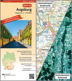Augsburg von BKG - Bundesamt für Kartographie und Geodäsie