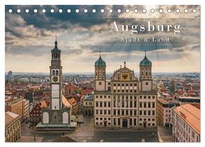 Augsburg – Stadt und Land (Tischkalender 2024 DIN A5 quer), CALVENDO Monatskalender von Rosyk,  Patrick