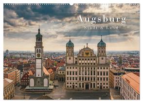 Augsburg – Stadt und Land (Wandkalender 2024 DIN A2 quer), CALVENDO Monatskalender von Rosyk,  Patrick