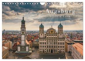 Augsburg – Stadt und Land (Wandkalender 2024 DIN A4 quer), CALVENDO Monatskalender von Rosyk,  Patrick