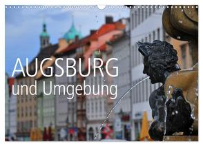 Augsburg und Umgebung (Wandkalender 2024 DIN A3 quer), CALVENDO Monatskalender von Ratzer,  Reinhold