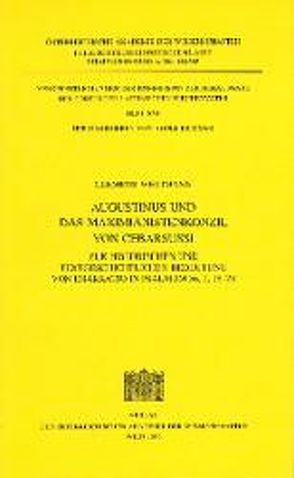 Augustinus und das Maximianistenkonzil von Cebarsussi von Primmer,  Adolf, Weidmann,  Clemens