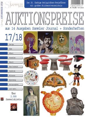 Auktionspreise 17/18 von Eberhardt,  Joscha, Neumeier,  Rudolf, Reddersen,  Gerd