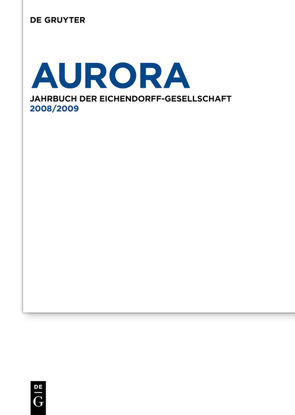 Aurora / 2008/2009 von Daiber,  Jürgen, Grunewald,  Eckhard, Och,  Gunnar, Regener,  Ursula