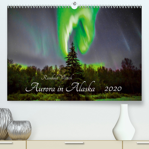 Aurora in Alaska (Premium, hochwertiger DIN A2 Wandkalender 2020, Kunstdruck in Hochglanz) von Wittich,  Reinhold