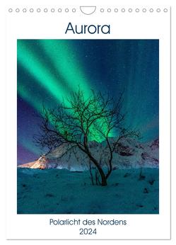 Aurora – Polarlicht des Nordens (Wandkalender 2024 DIN A4 hoch), CALVENDO Monatskalender von Schröder Photography,  Stefan