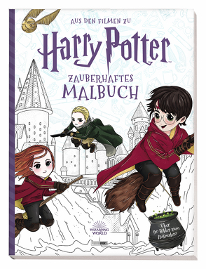 Aus den Filmen zu Harry Potter: Zauberhaftes Malbuch von Spinner,  Carla, Tobacco,  Violet