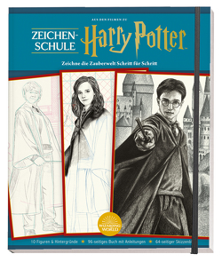 Aus den Filmen zu Harry Potter: Zeichenschule – Zeichne die Zauberwelt Schritt für Schritt von Behling,  Steve, St. Martin,  Corina