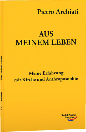 Aus meinem Leben von Pietro,  Archiati