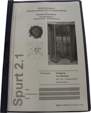 Ausbildungsbegleiter MSP2.1 von Reppin, Stollenwerk