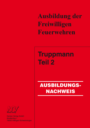 Ausbildungsnachweis Truppmann Teil 2 von Messner,  Tim