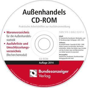 Außenhandels CD-ROM – Ausgabe 2014