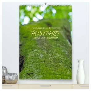 AUSFAHRT – Haikus und Fotografien (hochwertiger Premium Wandkalender 2024 DIN A2 hoch), Kunstdruck in Hochglanz von Zimmermann,  Stefan