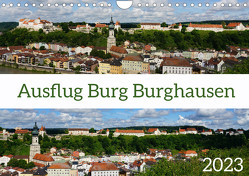 Ausflug Burg Burghausen (Wandkalender 2023 DIN A4 quer) von Schmidt,  Sergej