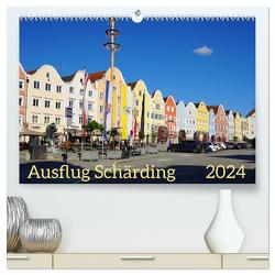 Ausflug Schärding (hochwertiger Premium Wandkalender 2024 DIN A2 quer), Kunstdruck in Hochglanz von Schmidt,  Sergej