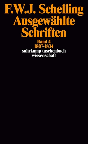 Ausgewählte Schriften in 6 Bänden von Schelling,  Friedrich Wilhelm Joseph von