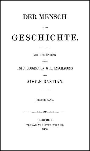 Ausgewählte Werke von Bastian,  Adolf