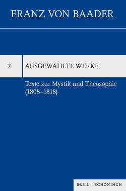 Texte zur Mystik und Theosophie (1808-1818) von Bonchino,  Alberto