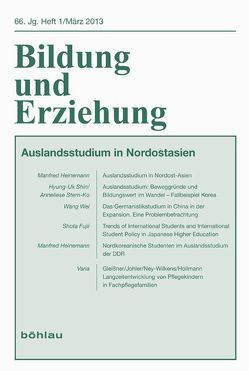 Auslandsstudium in Nordostasien von Heinemann,  Manfred, Mitter,  Wolfgang