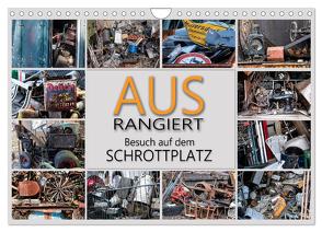Ausrangiert Besuch auf dem Schrottplatz (Wandkalender 2024 DIN A4 quer), CALVENDO Monatskalender von Watzinger - traumbild , - Max
