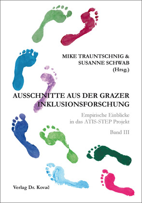 Ausschnitte aus der Grazer Inklusionsforschung von Schwab,  Susanne, Trauntschnig,  Mike