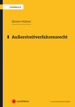 Außerstreitverfahrensrecht von Deixler-Hübner,  Astrid