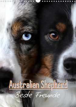 Australian Shepherd – Beste Freunde (Wandkalender 2023 DIN A3 hoch) von Youlia