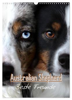 Australian Shepherd – Beste Freunde (Wandkalender 2024 DIN A3 hoch), CALVENDO Monatskalender von Youlia,  Youlia