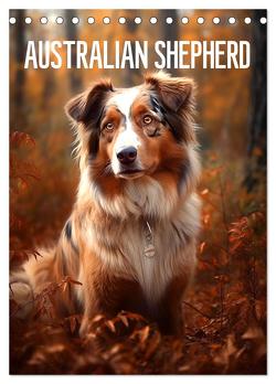 Australian Shepherd (Tischkalender 2024 DIN A5 hoch), CALVENDO Monatskalender von Alberts,  Tim