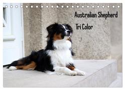 Australian Shepherd Tri Color (Tischkalender 2024 DIN A5 quer), CALVENDO Monatskalender von Youlia,  Youlia