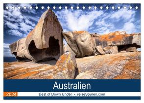 Australien 2024 Best of Down Under (Tischkalender 2024 DIN A5 quer), CALVENDO Monatskalender von Bergwitz,  Uwe