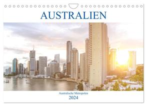 Australien – Australische Metropolen (Wandkalender 2024 DIN A4 quer), CALVENDO Monatskalender von pixs:sell,  pixs:sell