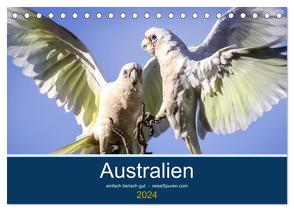 Australien – einfach tierisch gut (Tischkalender 2024 DIN A5 quer), CALVENDO Monatskalender von Bergwitz,  Uwe