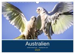 Australien – einfach tierisch gut (Wandkalender 2024 DIN A3 quer), CALVENDO Monatskalender von Bergwitz,  Uwe