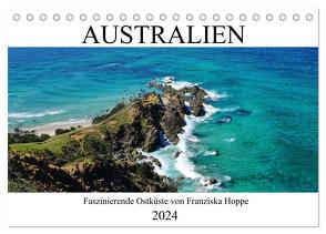 Australien – faszinierende Ostküste (Tischkalender 2024 DIN A5 quer), CALVENDO Monatskalender von Hoppe,  Franziska