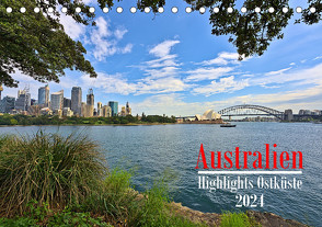 Australien – Highlights Ostküste (Tischkalender 2024 DIN A5 quer), CALVENDO Monatskalender von Calabotta,  Mathias