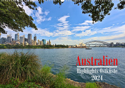Australien – Highlights Ostküste (Wandkalender 2024 DIN A2 quer) von Calabotta,  Mathias