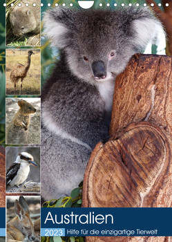 Australien – Hilfe für die einzigartige Tierwelt (Wandkalender 2023 DIN A4 hoch) von alfotokunst