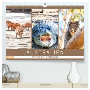 Australien, tierischer Kontinent (hochwertiger Premium Wandkalender 2024 DIN A2 quer), Kunstdruck in Hochglanz von Styppa,  Robert