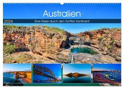 Australien – Travel The Gravel (Wandkalender 2024 DIN A2 quer), CALVENDO Monatskalender von Sandrock,  Martin