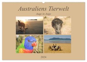 Australiens Tierwelt – Auge in Auge (Wandkalender 2024 DIN A2 quer), CALVENDO Monatskalender von Wasilewski,  Martin