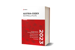 Austria-Codex Schnellhilfe 2023