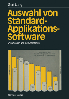 Auswahl von Standard-Applikations-Software von Lang,  Gert